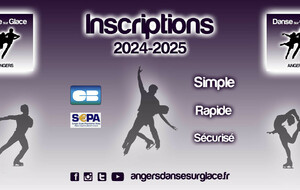 INSCRIPTIONS 2024-2025, C'EST PARTI !